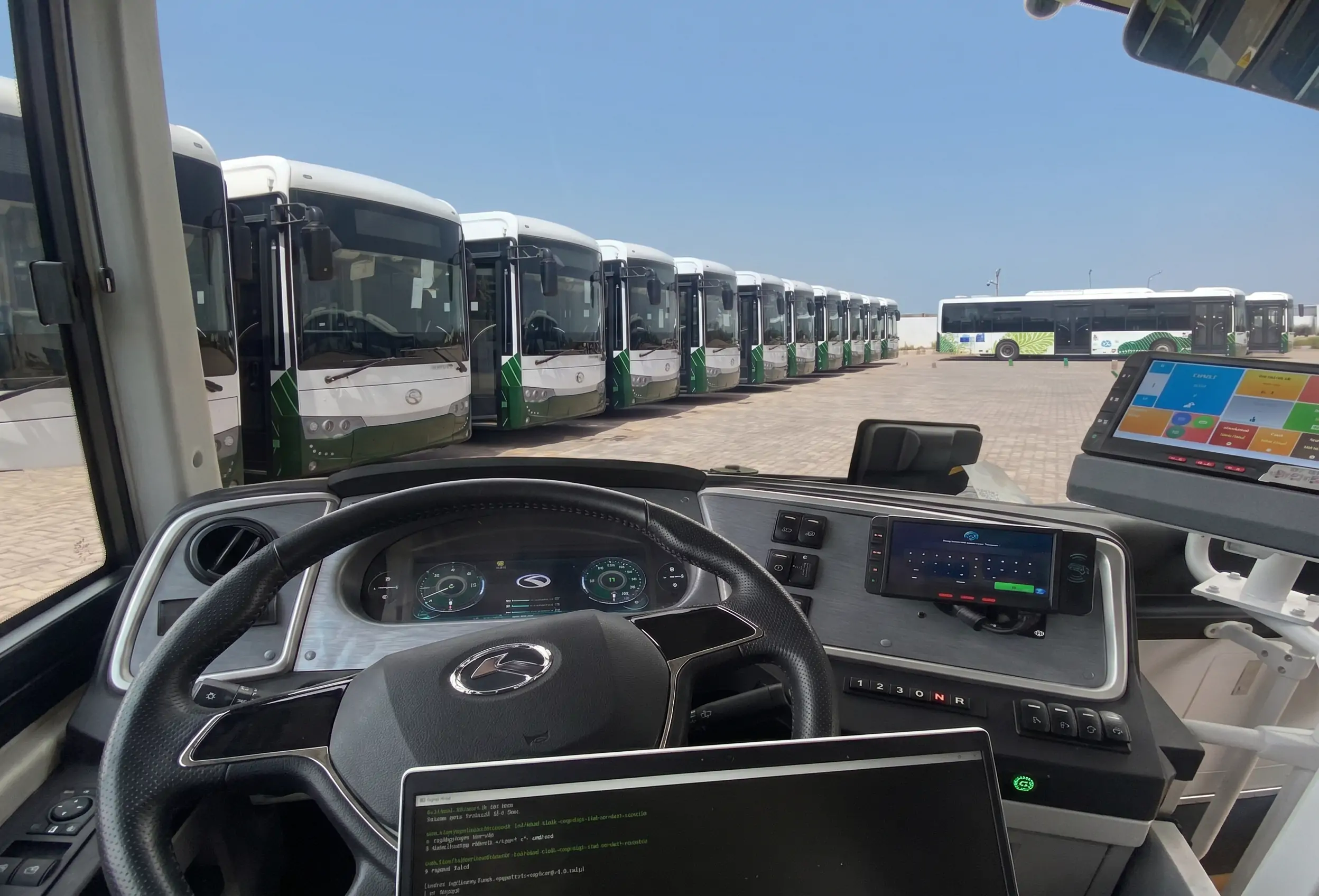 Bus de Benslimane équipé de la billettique intelligente et du SAE Somayar