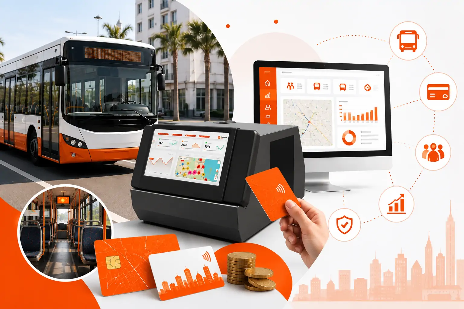 Calcul du budget d'un système de billettique bus pour SDL et communes au Maroc
